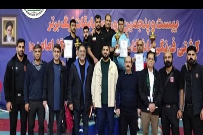 پایان رقابت های کشتی آزاد نوجوانان لیگ باشگاههای استان خوزستان / اهواز :